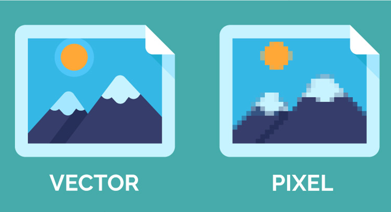 verschil tussen vector- en pixelbeelden
